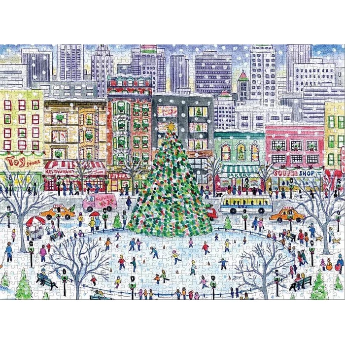 Galison 83098 - Christmas in the City, Michael Storrings - 1000 db-os puzzle