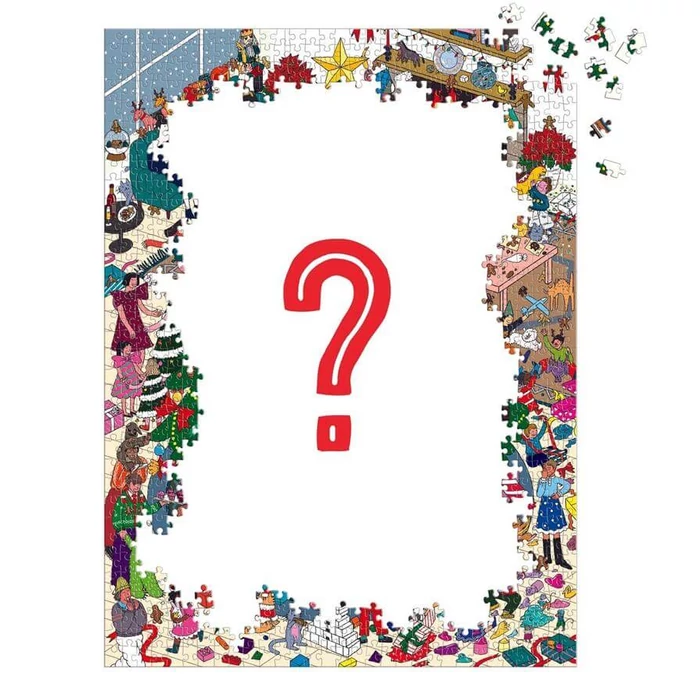 Galison 83364 - Merry In the Making - 1000 db-os Meglepetés puzzle