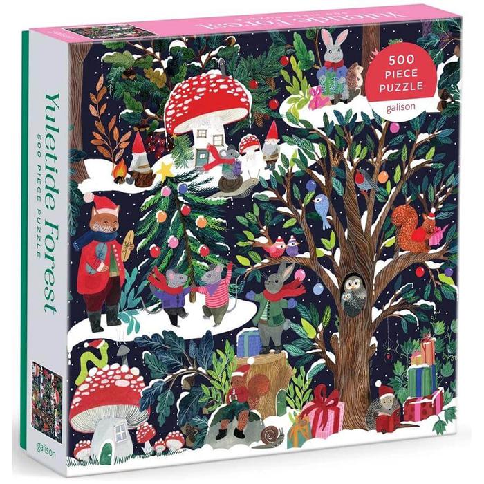 Galison 83425 - Yuletide Forest - 500 db-os puzzle