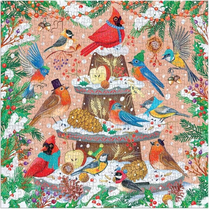 Galison 85573 - Festive Feathers - 500 db-os Fóliás puzzle