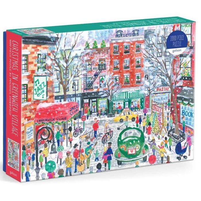 Galison 86099 - Christmas in Greenwich Village