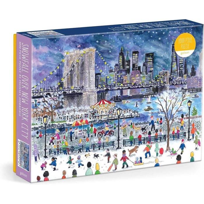 Galison 86112 - Snowfall Over New York City