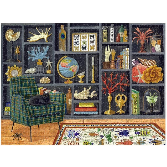 Galison 86136 - Eclectic Treasures - 1000 db-os Fóliás puzzle