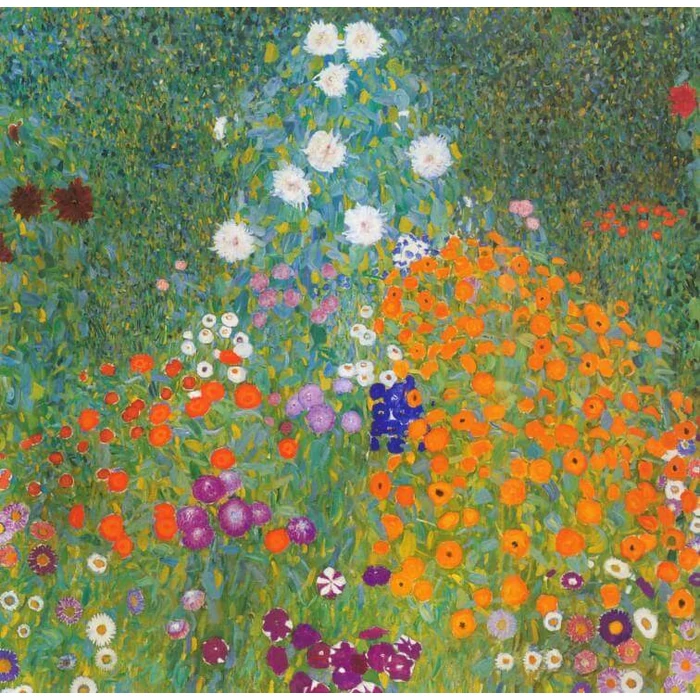 Grafika Art 33443 - Flower Garden, Gustav Klimt, 1905-1907 - 1000 db-os puzzle