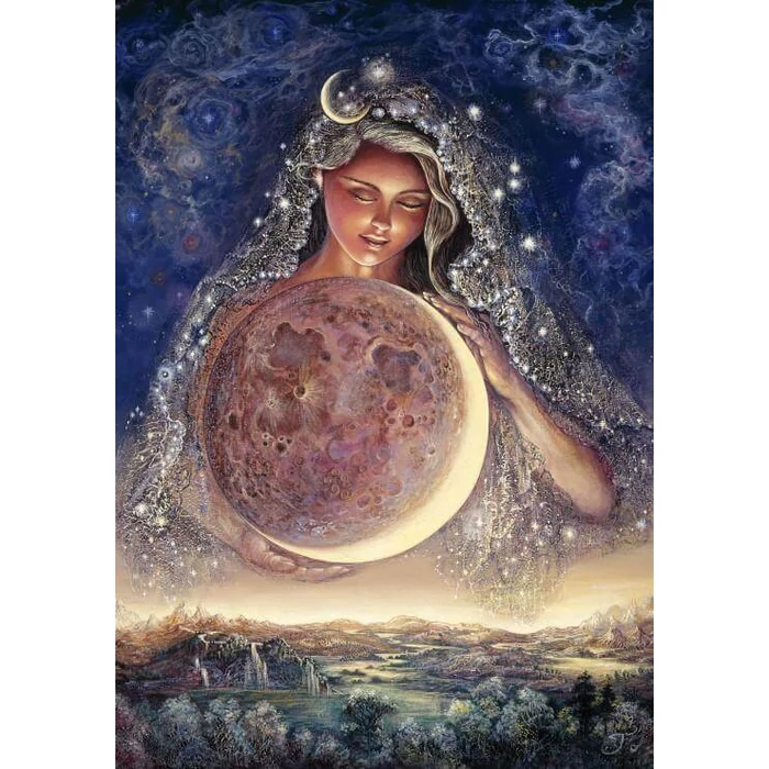Grafika Art 33053 - Moon Goddess, Josephine Wall - 1000 db-os puzzle