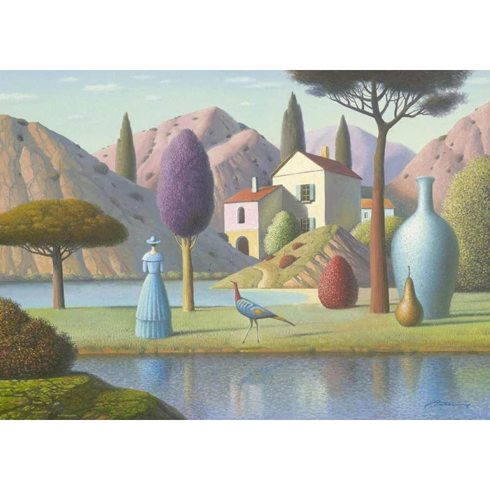 Heye 30043 - Timeless - Lady in Blue - 1000 db-os puzzle