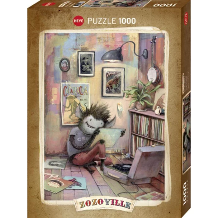 Heye 30033 - Zozoville - Vinyl Monster - 1000 db-os puzzle