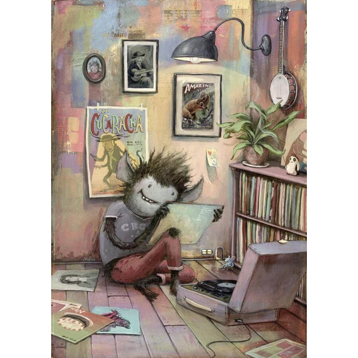 Heye 30033 - Zozoville - Vinyl Monster - 1000 db-os puzzle