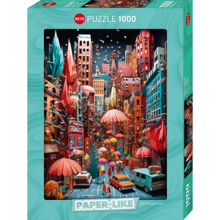 Heye 30101 - Paper-Like - Street Canyon - 1000 db-os puzzle