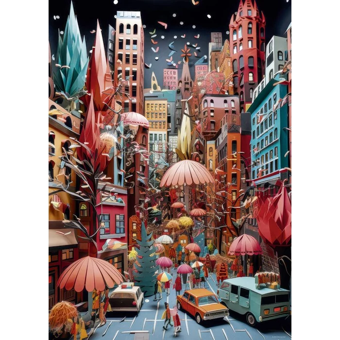 Heye 30101 - Paper-Like - Street Canyon - 1000 db-os puzzle