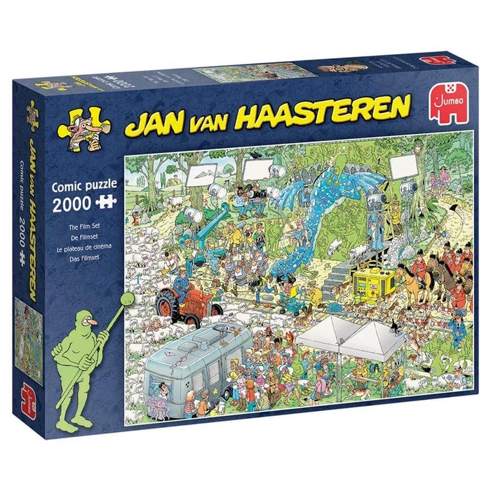 Jumbo 20047 - Jan van Haasteren - Film Set - 2000 db-os puzzle