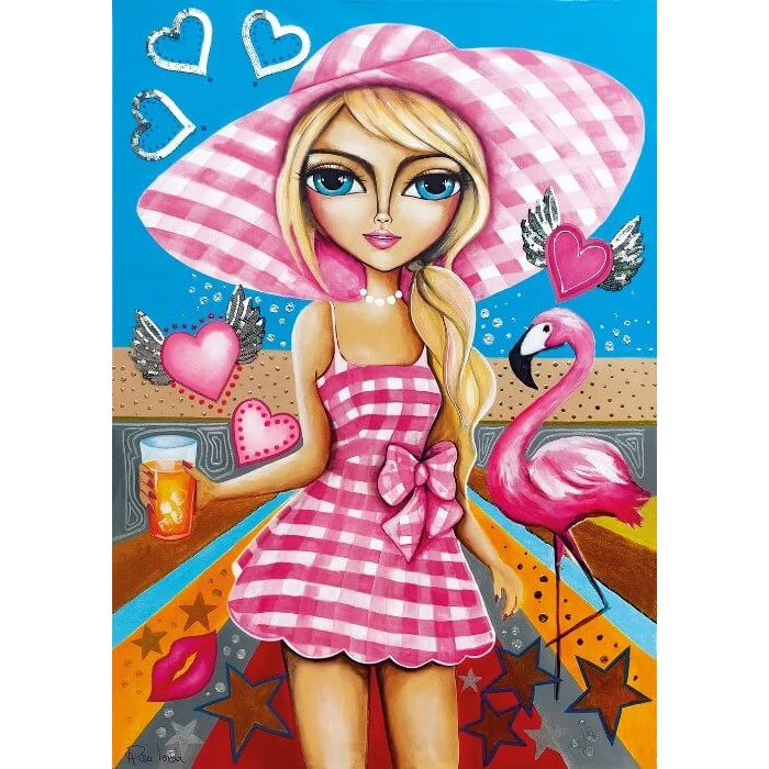 Magnolia 1721 - Lady in Pink - 1000 db-os puzzle