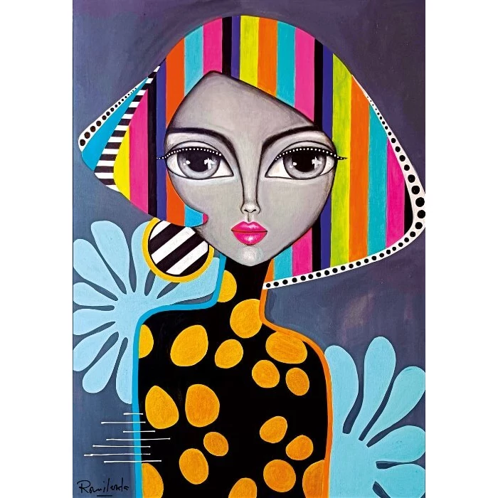 Magnolia 1726 - Colorful Girl - 1000 db-os puzzle