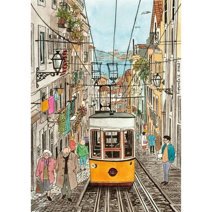 Magnolia 7001 - Lisbon - 1000 db-os puzzle