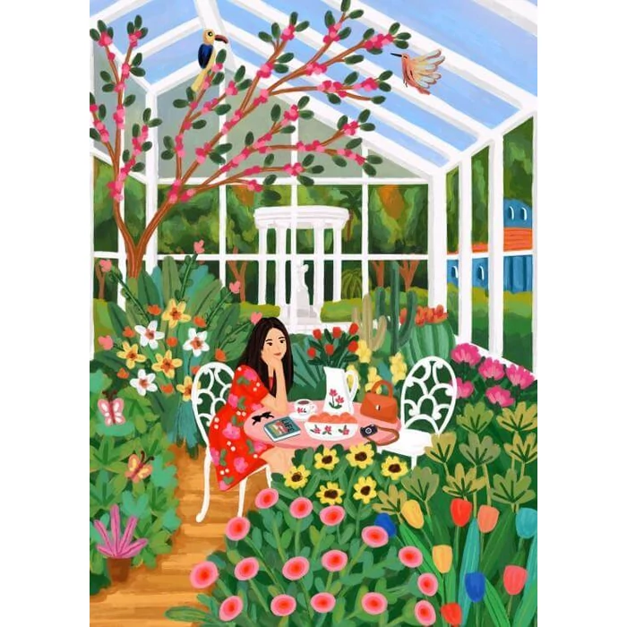 Pieces & Peace 0206 - In the Greenhouse - 500 db-os puzzle