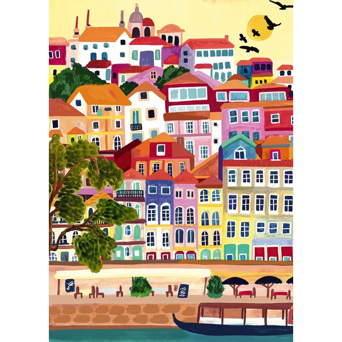 Pieces & Peace 0182 - Porto - Portugal - 1000 db-os puzzle