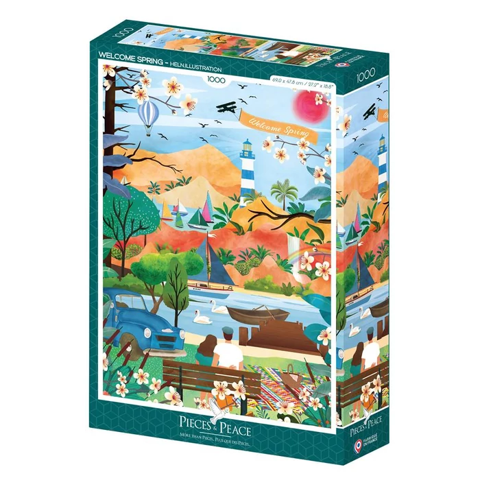 Pieces & Peace 0181 - Welcome Spring - 1000 db-os puzzle