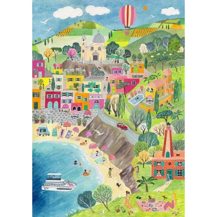 Pieces & Peace 0217 - Balade en Italie - 2000 db-os puzzle