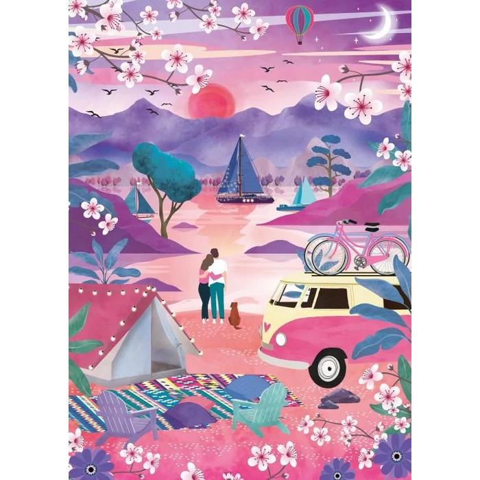 Pieces & Peace 0179 - Escapade Printaniére - 500 db-os puzzle