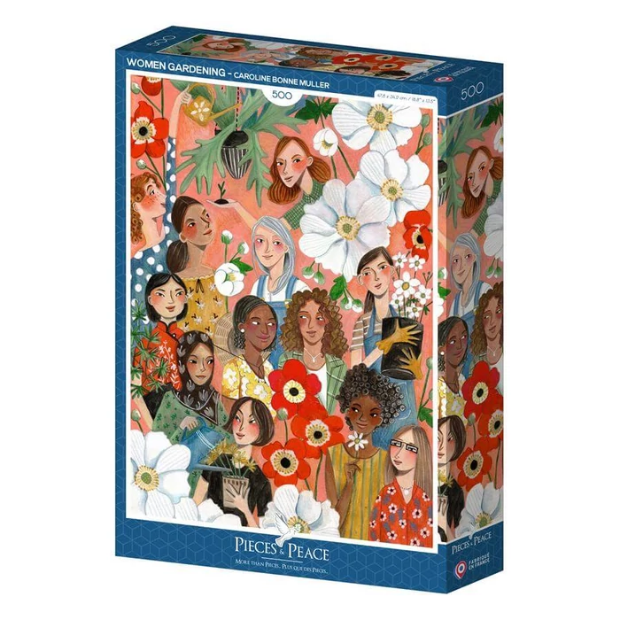 Pieces & Peace 0208 - Women Gardening - 500 db-os puzzle