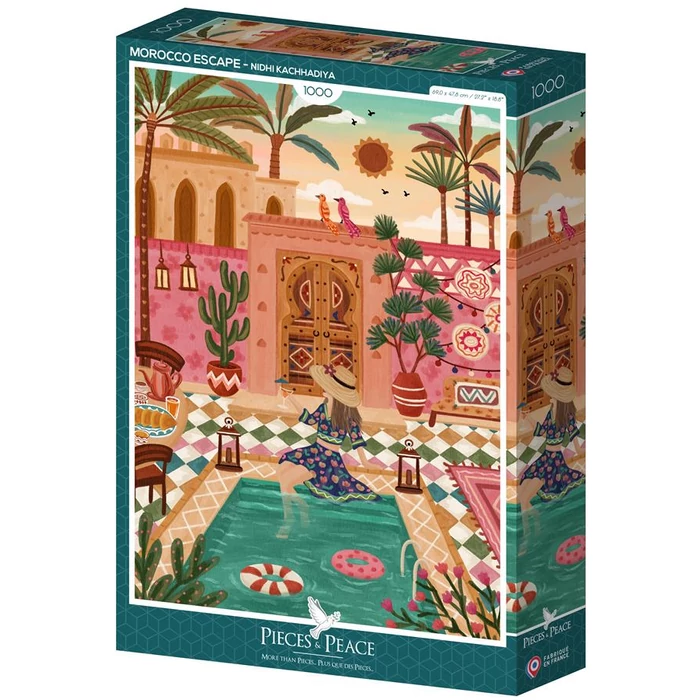 Pieces & Peace 0238 - Morocco Escape - 1000 db-os puzzle