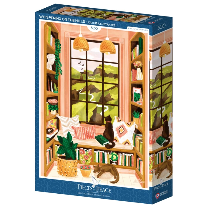 Pieces & Peace 0240 - Whispering on the Hills - 500 db-os puzzle