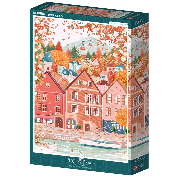 Pieces & Peace 0241 - Bergen - 1000 db-os puzzle