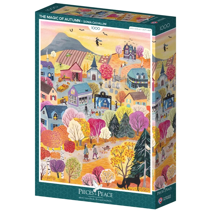 Pieces & Peace 0242 - The Magic of Autumn - 1000 db-os puzzle