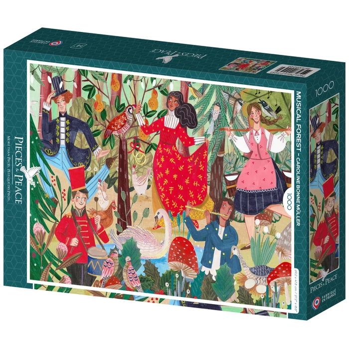 Pieces & Peace 0243 - Musical Forest - 1000 db-os puzzle