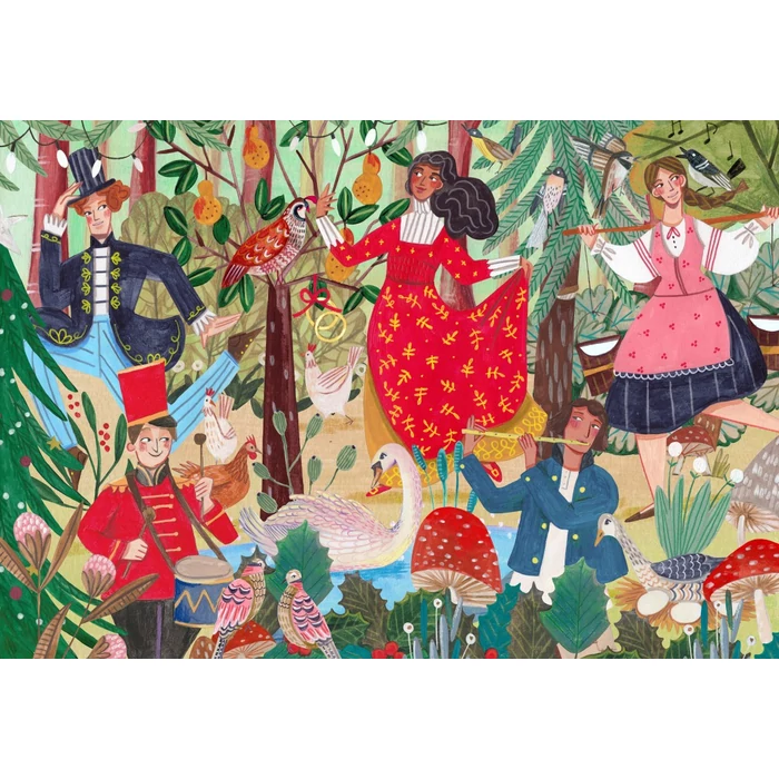 Pieces & Peace 0243 - Musical Forest - 1000 db-os puzzle