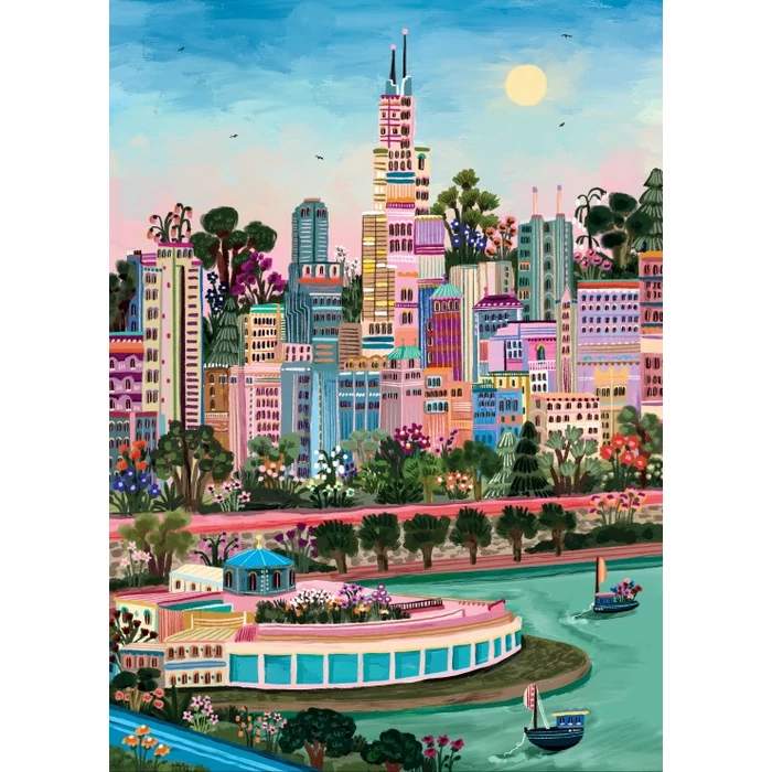Pieces & Peace 0252 - Chicago - 1500 db-os puzzle
