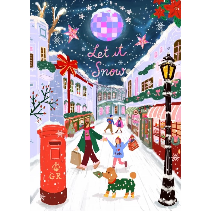 Pieces & Peace 0256 - Let it Snow - London - 500 db-os puzzle