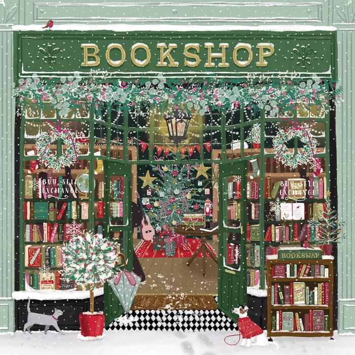 Pieces & Peace 0259 - Christmas Bookshop - 1000 db-os puzzle