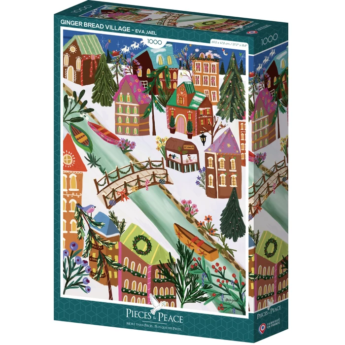 Pieces & Peace 0261 - Ginger Bread Village - 1000 db-os puzzle
