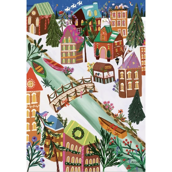 Pieces & Peace 0261 - Ginger Bread Village - 1000 db-os puzzle