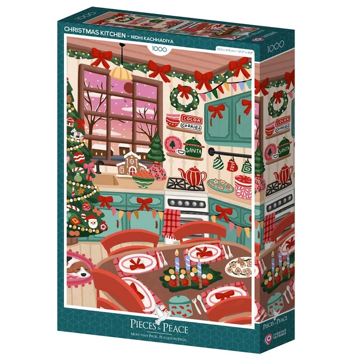 Pieces & Peace 0262 - Christmas Kitchen - 1000 db-os puzzle