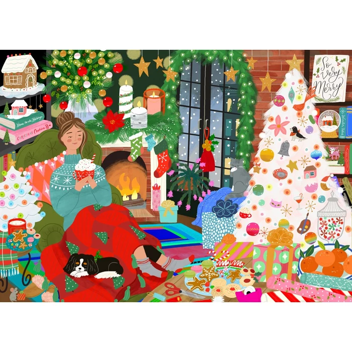 Pieces & Peace 0264 - Christmas Nook - 1500 db-os puzzle