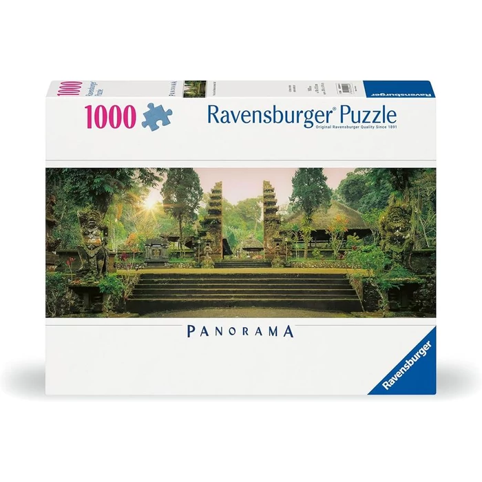 Ravensburger 12000447 - Templom a dzsungelben - 1000 db-os Panoráma puzzle