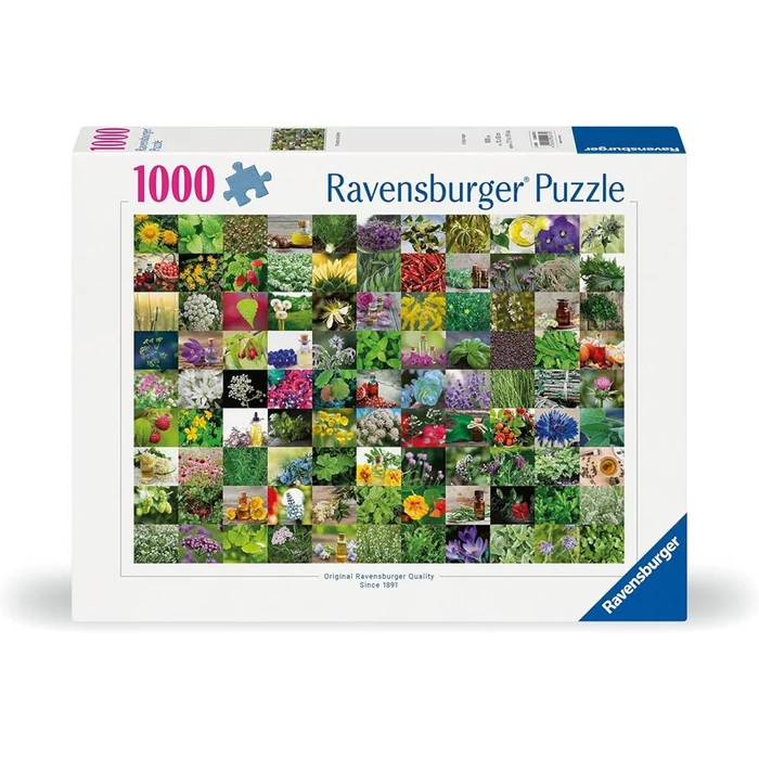 Ravensburger 12000073 - 99 gyógy- és fűszernövény - 1000 db-os puzzle