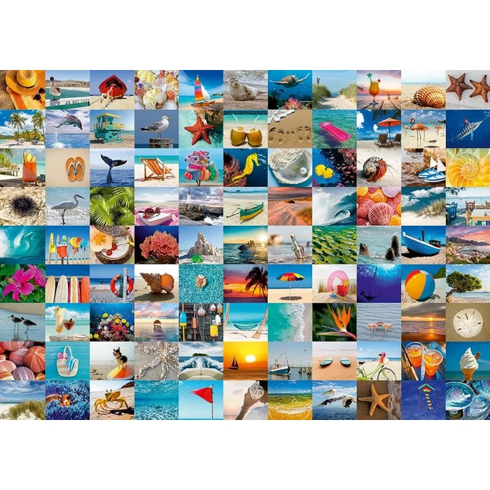 Ravensburger 12000410 - 99 seaside moments - 1000 db-os puzzle