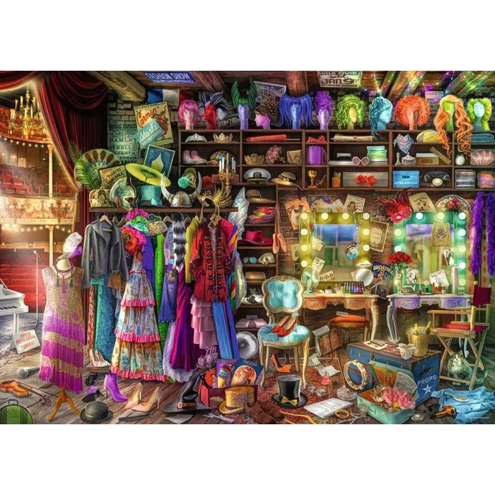 Ravensburger 12000295 - A szinház kulisszái mögött - 1000 db-os puzzle