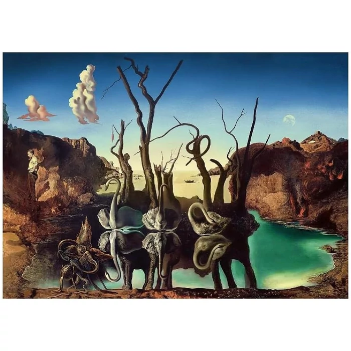 Ravensburger 12000193 - Art Collection - Dali - 1000 db-os puzzle