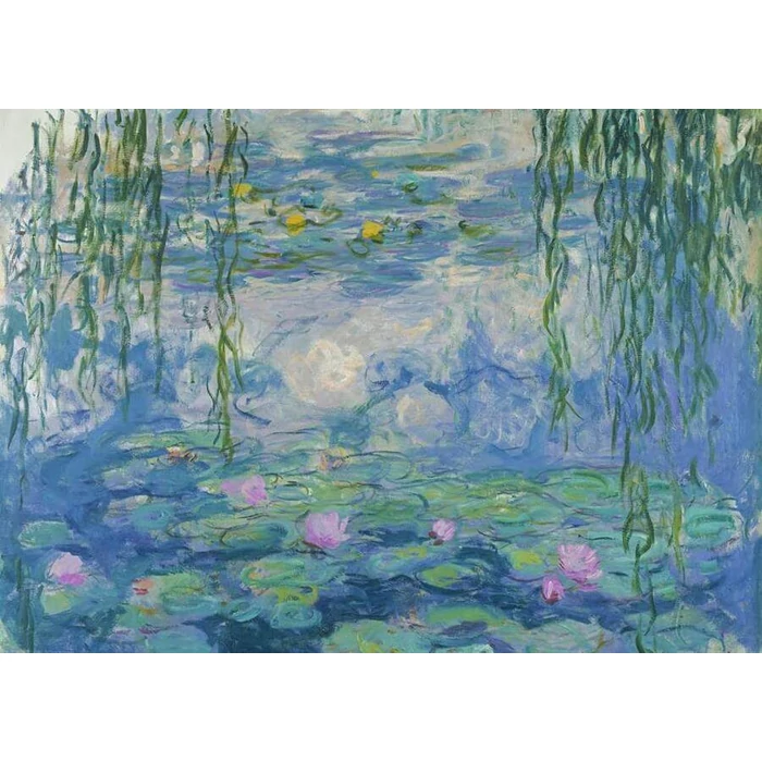 Ravensburger 12000194 - Tavirózsák, Claude Monet - 1000 db-os puzzle
