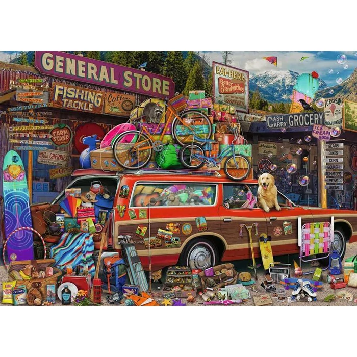 Ravensburger 12000130 - Családi vakáció - 1000 db-os puzzle