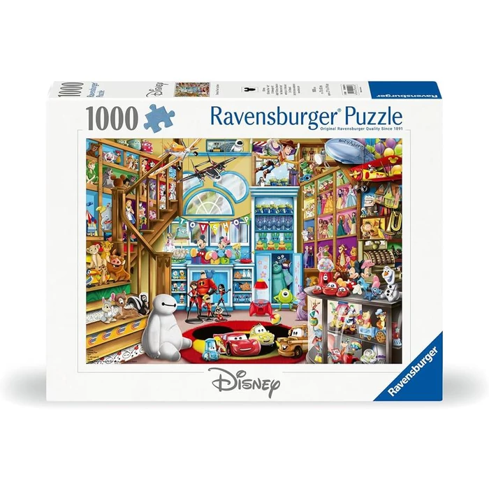 Ravensburger 12000527 - Disney játékbolt - 1000 db-os puzzle