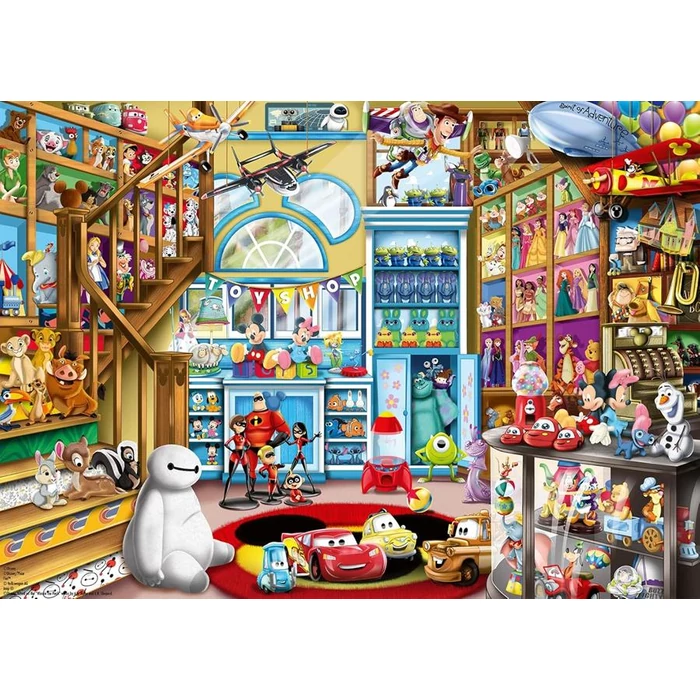 Ravensburger 12000527 - Disney játékbolt - 1000 db-os puzzle