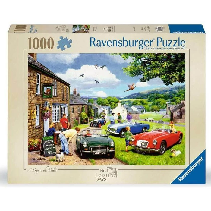 Ravensburger 12001522 - Egy nap a völgyben - 1000 db-os puzzle
