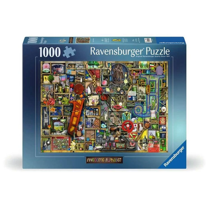 Ravensburger 12000172 - Félelmetes ABC - I és J