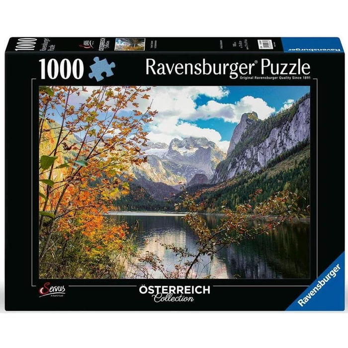 Ravensburger 12000834 - Gosau-tavak - 1000 db-os puzzle