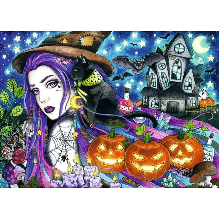 Ravensburger 12000564 - Halloween - 1000 db-os puzzle